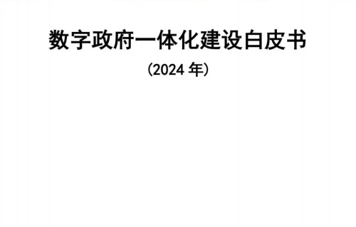 数字政府一体化建设白皮书（2024年）