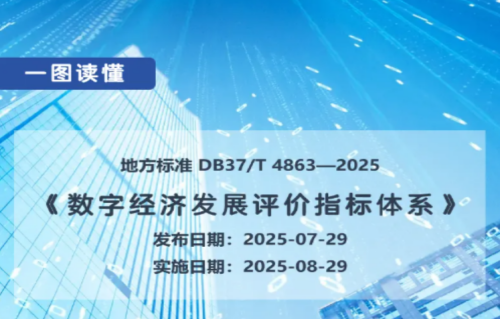 一图读懂 |《数字经济发展评价指标体系》